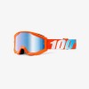 OCULOS 100% STRATA JUNIOR LARANJA LENTE ESPELHO 