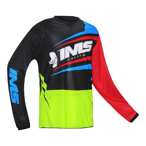 CAMISOLA IMS FLEX 2019 - PRETO / AMARELO FLUO