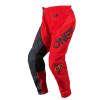 CALÇAS O´NEAL 2021 ELEMENT RACEWEAR - VERMELHO / CINZA
