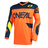 CAMISOLA O´NEAL 2021 ELEMENT RACEWEAR - LARANJA / AZUL CAMISOLA O´NEAL 2021 ELEMENT RACEWEAR - LARANJA / AZUL
