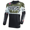 CAMISOLA O´NEAL 2021 ELEMENT WARHWK - PRETO / BRANCO / VERDE CAMISOLA O´NEAL 2021 ELEMENT WARHWK - PRETO / BRANCO / VERDE