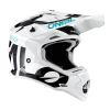 CAPACETE O´NEAL 2021 2SRS SLICK - PRETO / BRANCO 