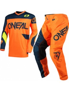 CONJUNTO O´NEAL 2021 ELEMENT RACEWEAR - LARANJA / AZUL