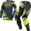 CONJUNTO O´NEAL 2021 MAYHEM COVERT - CINZA CARVÃO / AMARELO FLUO