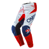 CALÇAS O´NEAL 2021 ELEMENT FACTOR - BRANCO / AZUL / VERMELHO