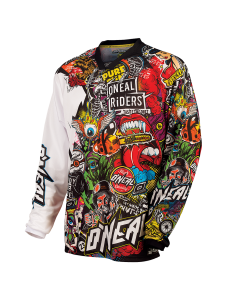 CAMISOLA O´NEAL 2021 MAYHEM CRANK - PRETO / MULTI