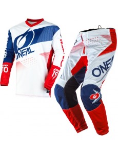 CONJUNTO O´NEAL 2021 ELEMENT FACTOR - BRANCO / AZUL / VERMELHO