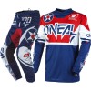 CONJUNTO O´NEAL 2021 ELEMENT WARHAWK - AZUL / VERMELHO