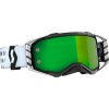 OCULOS SCOTT PROSPECT - PRETO / BRANCO - LENTE ESPELHO VERDE OCULOS SCOTT PROSPECT - PRETO / BRANCO - LENTE ESPELHO VERDE