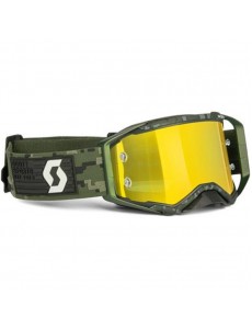 OCULOS SCOTT PROSPECT - VERDE MILITAR - LENTE ESPELHO AMARELO