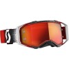 OCULOS SCOTT PROSPECT - BRANCO / VERMELHO - LENTE ESPELHO LARANJA OCULOS SCOTT PROSPECT - BRANCO / VERMELHO - LENTE ESPELHO LARANJA