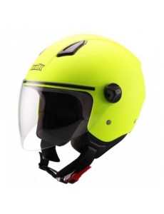 CAPACETE UNIK JET CJ-16 - AMARELO FLUO MATTE